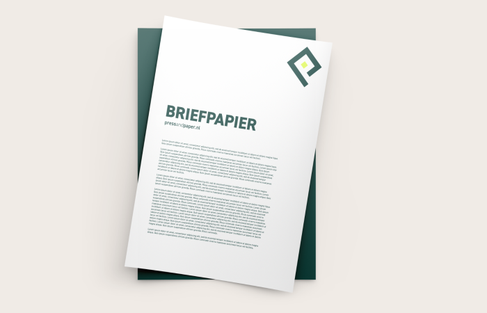 PP-briefpapier