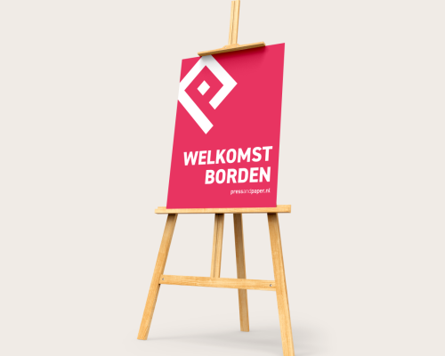 PP welkomstbord